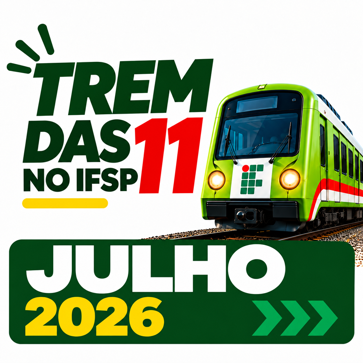 Capa do Trem das 11 de julho de 2026