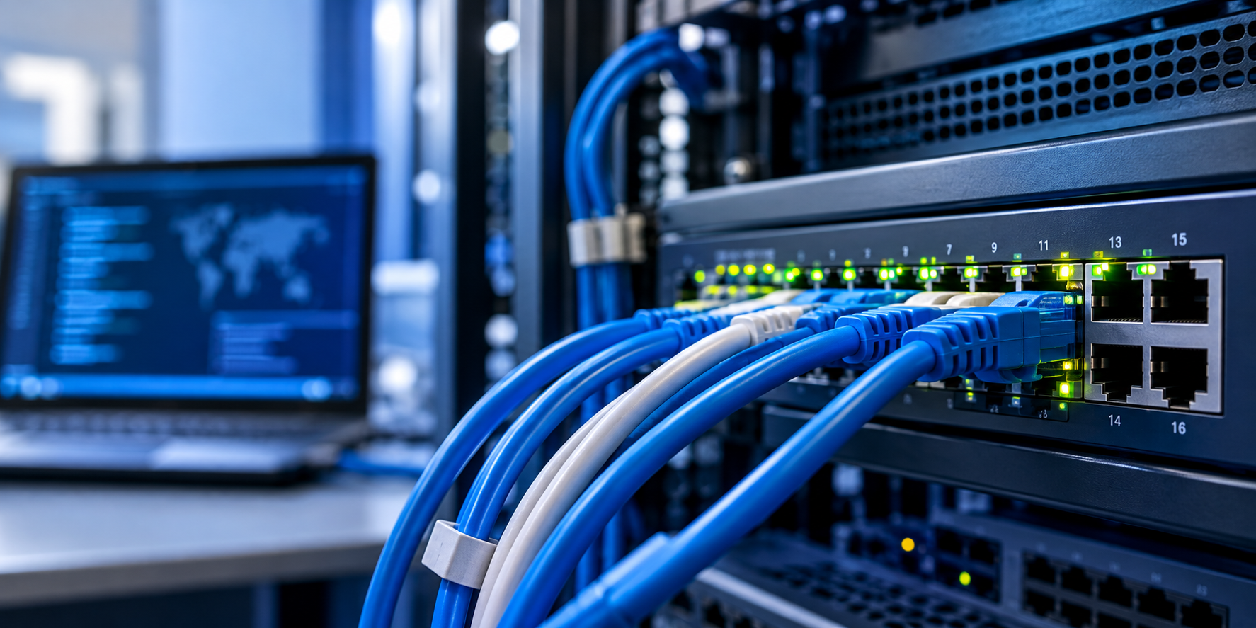 Equipamentos e conexões de redes de computadores